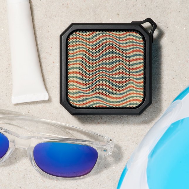 Striped pattern bluetooth speaker (Insitu(Beach))