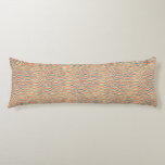 Striped pattern body pillow