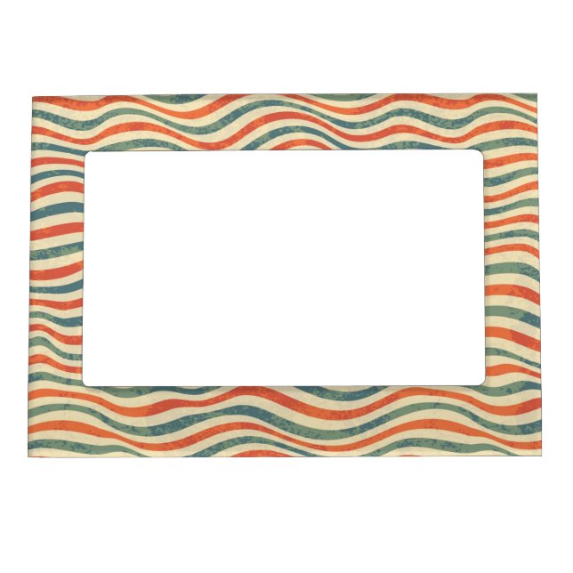 Striped pattern magnetic frame (Front)