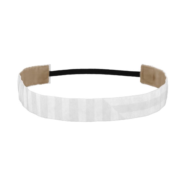 Striped pattern paper background athletic headband (Front)