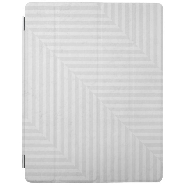 Striped pattern paper background iPad smart cover (Front)