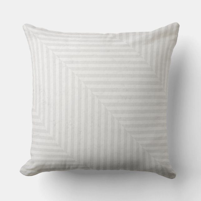 Striped pattern paper background throw pillow (Front)