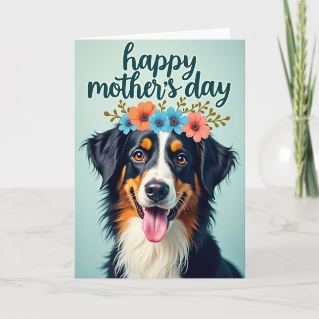 Striped Pattern Pet Card (Front)
