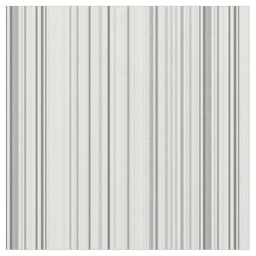 Striped Pattern Print Stripes White Grey Gray Fabric