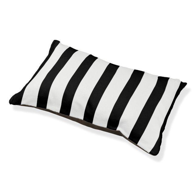 Striped Pet Bed (Angled)