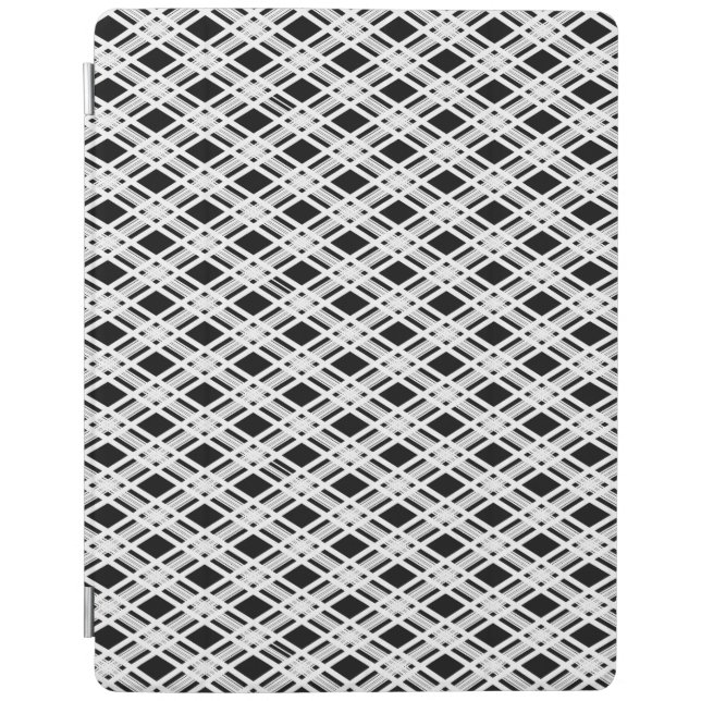 Striped Plaid Pattern iPad Smart Cover (Front)