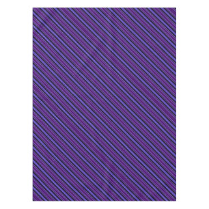 Striped Purples Tablecloth