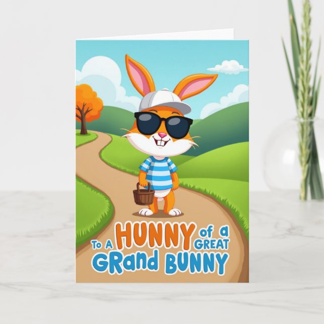 Striped Rabbit Adventure Card (Front)