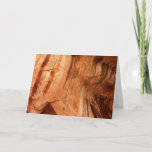 Striped Rock of Double Arch Alcove I Card
