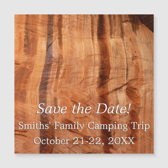 Striped Rock of Double Arch Alcove II at Zion (Front)