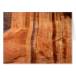 Striped Rock of Double Arch Alcove II at Zion Card