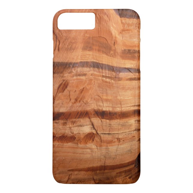 Striped Rock of Double Arch Alcove II at Zion Case-Mate iPhone Case (Back)