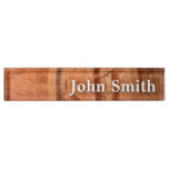 Striped Rock of Double Arch Alcove II at Zion Desk Name Plate