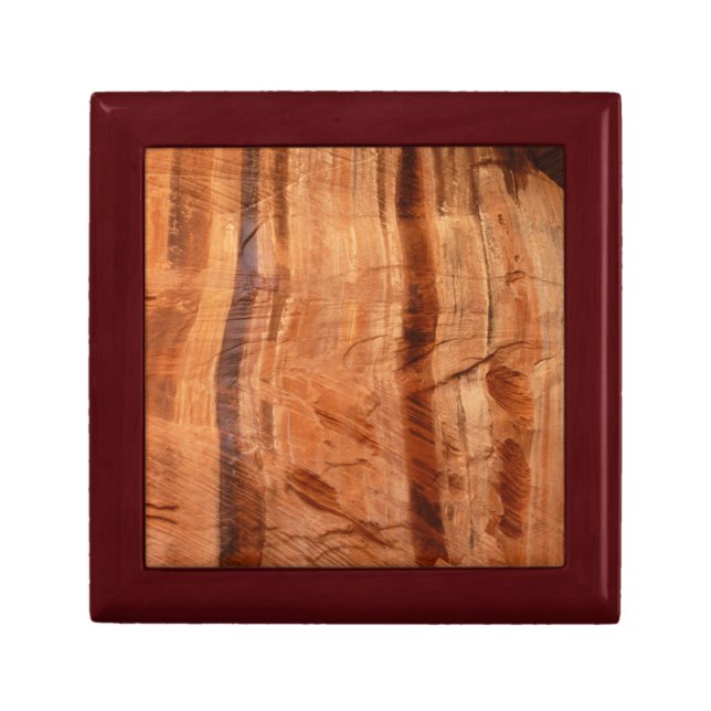 Striped Rock of Double Arch Alcove II at Zion Gift Box (Front)