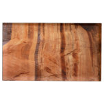 Striped Rock of Double Arch Alcove II at Zion Place Card Holder