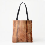 Striped Rock of Double Arch Alcove II at Zion Tote Bag