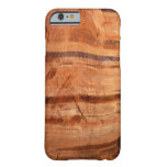 Striped Rock of Double Arch Alcove II Zion Park Barely There iPhone 6 Case
