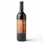 Striped Rock of Double Arch II Wine Label