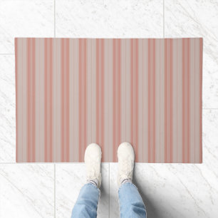 Striped Rose Garden Heritage Doormat