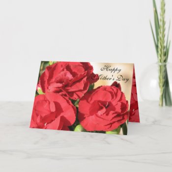 Striped Roses Mother's Day Card by PattiJAdkins at Zazzle