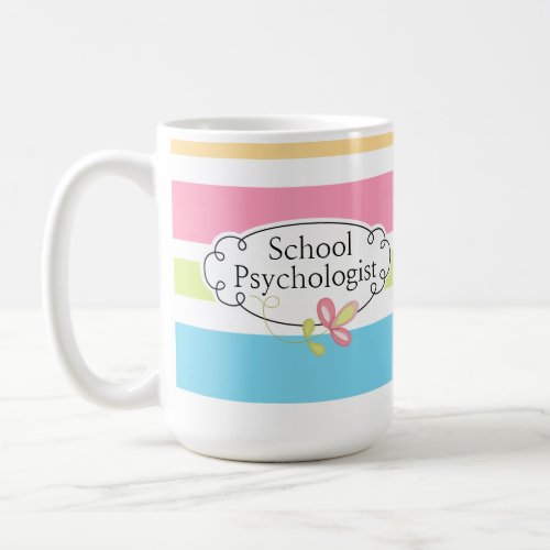 Striped School Psychologists Mug