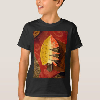 Striped Sensation Tiger Barb Fish Art Print T-Shirt
