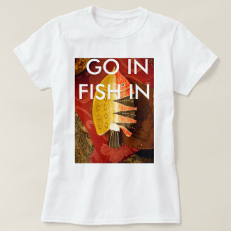 Striped Sensation Tiger Barb Fish Art Print T-Shirt