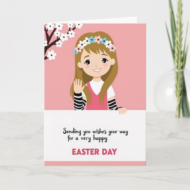 Striped Sleeves Celebration Card (Front)