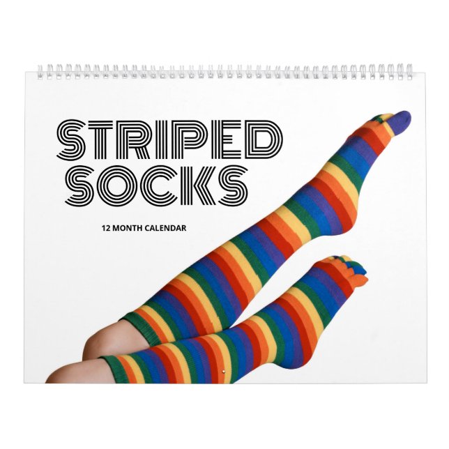 Striped Socks Calendar (Cover)