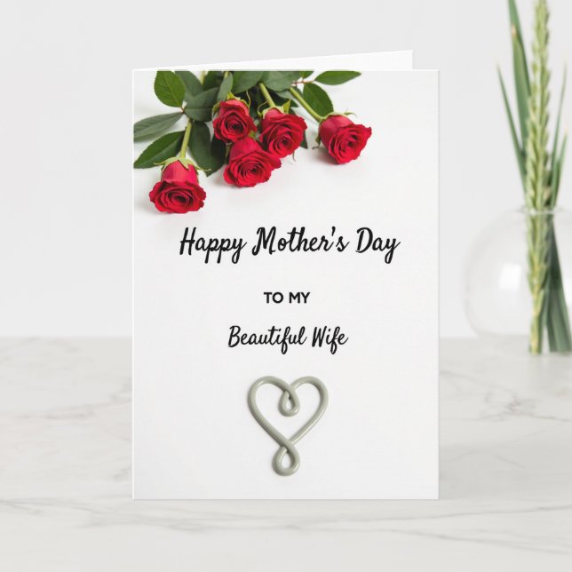 Striped Thanks Card (Front)