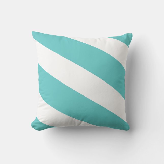 Striped Throw Pillow (Front)