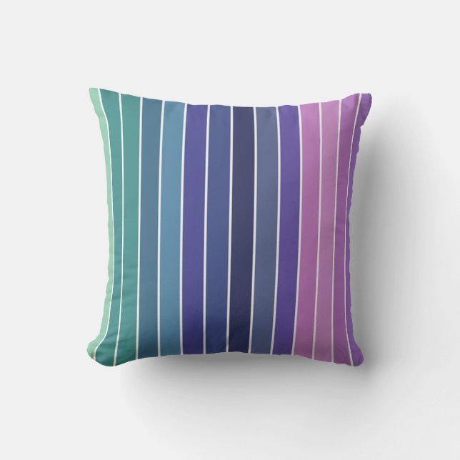Striped Throw Pillow (Front)