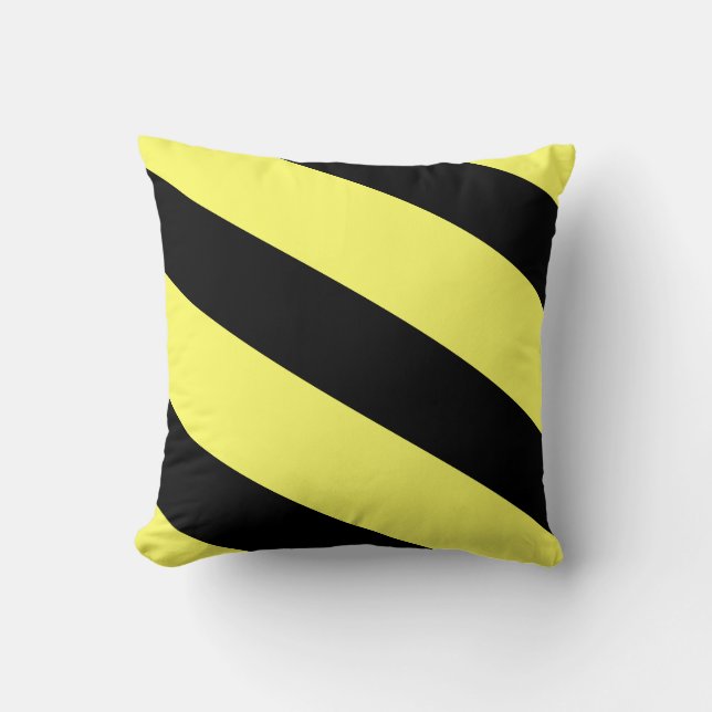Striped Throw Pillow (Front)