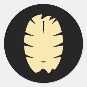 Striped Tiger Halloween Costume Party Diy Animal C Classic Round Sticker