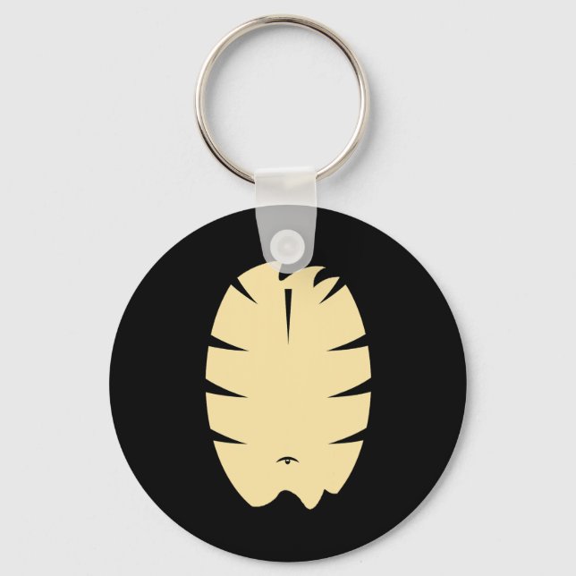 Striped Tiger Halloween Costume Party Diy Animal C Keychain (Front)