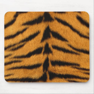 Striped Tiger Skin Mouse Pad