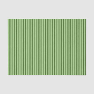 Striped Tissue Paper: Green Stripes Tissue Paper