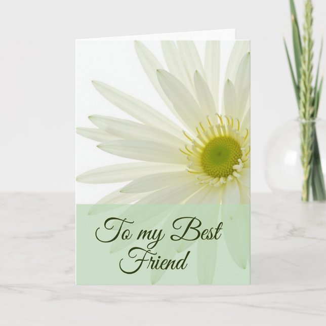 Striped To My Friend Card (Front)