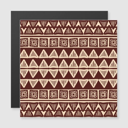 Striped Tribal: Ornamental Artwork. (Front/Back)