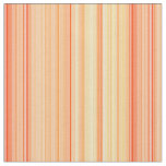 Striped Vertical Stripes Yellow Orange Fabric