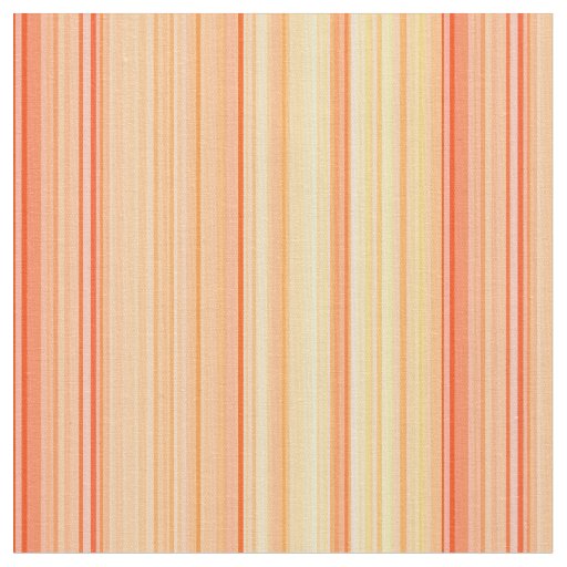 Striped Vertical Stripes Yellow Orange Fabric