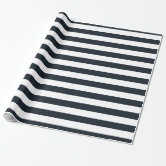 Sage Green, White XL Stripes Pattern Wrapping Paper
