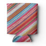 Striped woolen fabric: cozy, stylish can cooler
