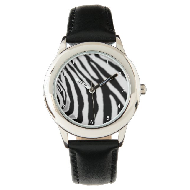 Striped Zebra Watch (Front)