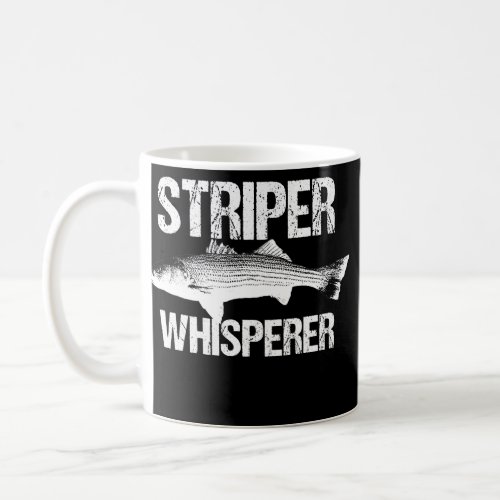 Striper Whisperer Cool Bass Fly Fishing Fish Coffee Mug