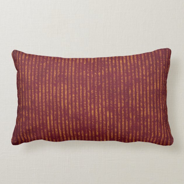 maroon lumbar pillow