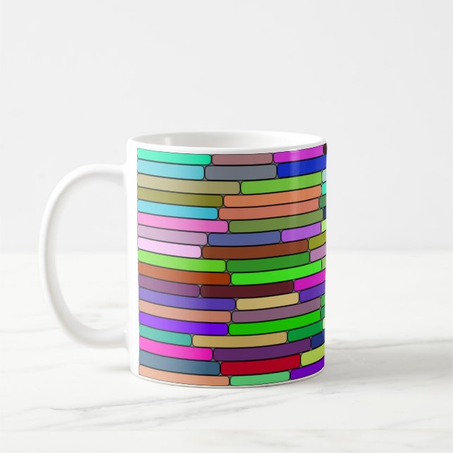 Stripes 11oz Mug (Left)