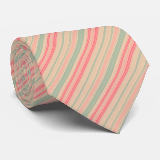 Stripes 310515 (5) neck tie (Rolled)