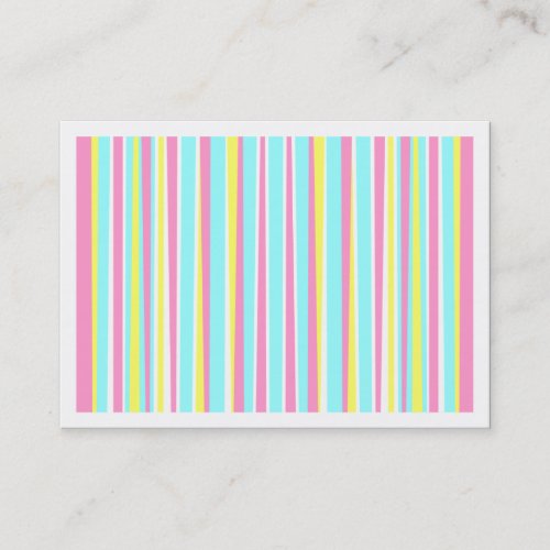 Stripes abstract business card