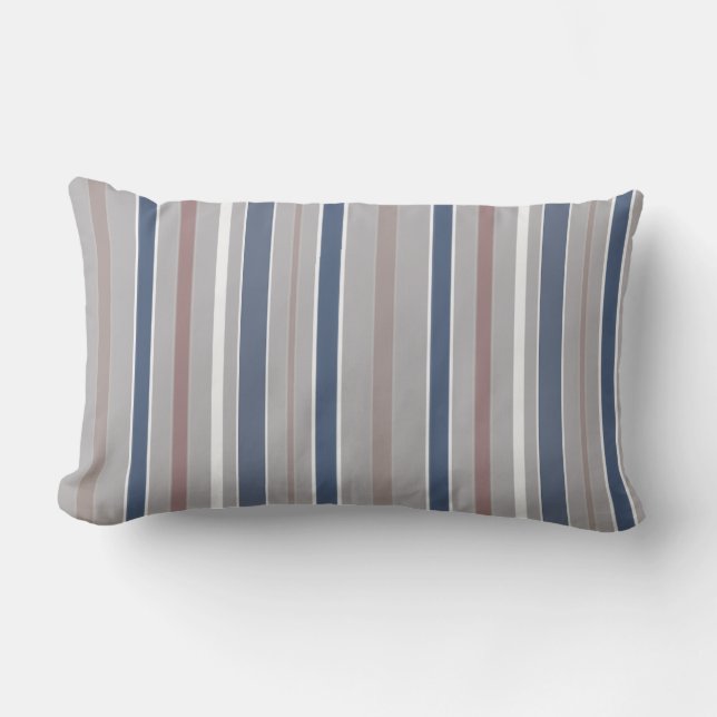 STRIPES adjustable Lumbar Pillow (Front)